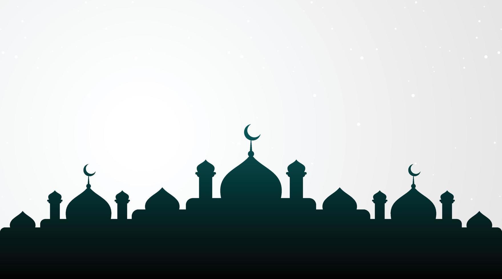 fondo islámico. fondo de eid mubarak. fondo de ramadán kareem. vector