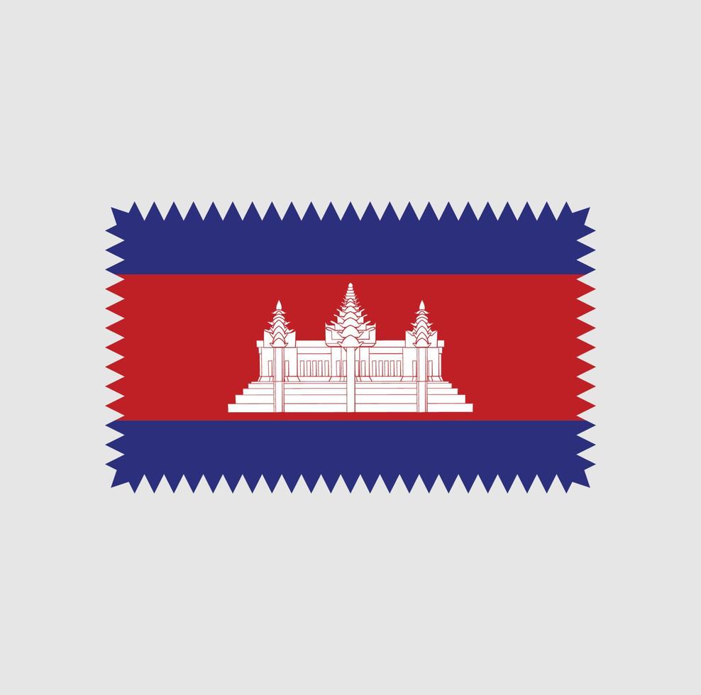 Cambodia Flag Vector Design. National Flag