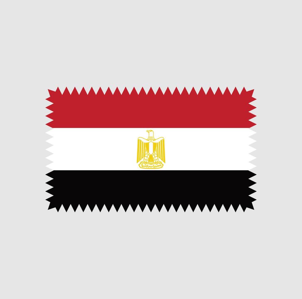 Egypt Flag Vector Design. National Flag