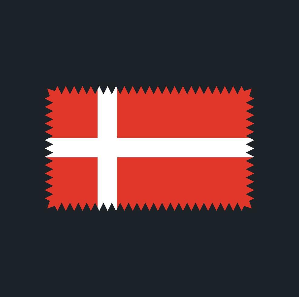 Denmark Flag Vector Design. National Flag