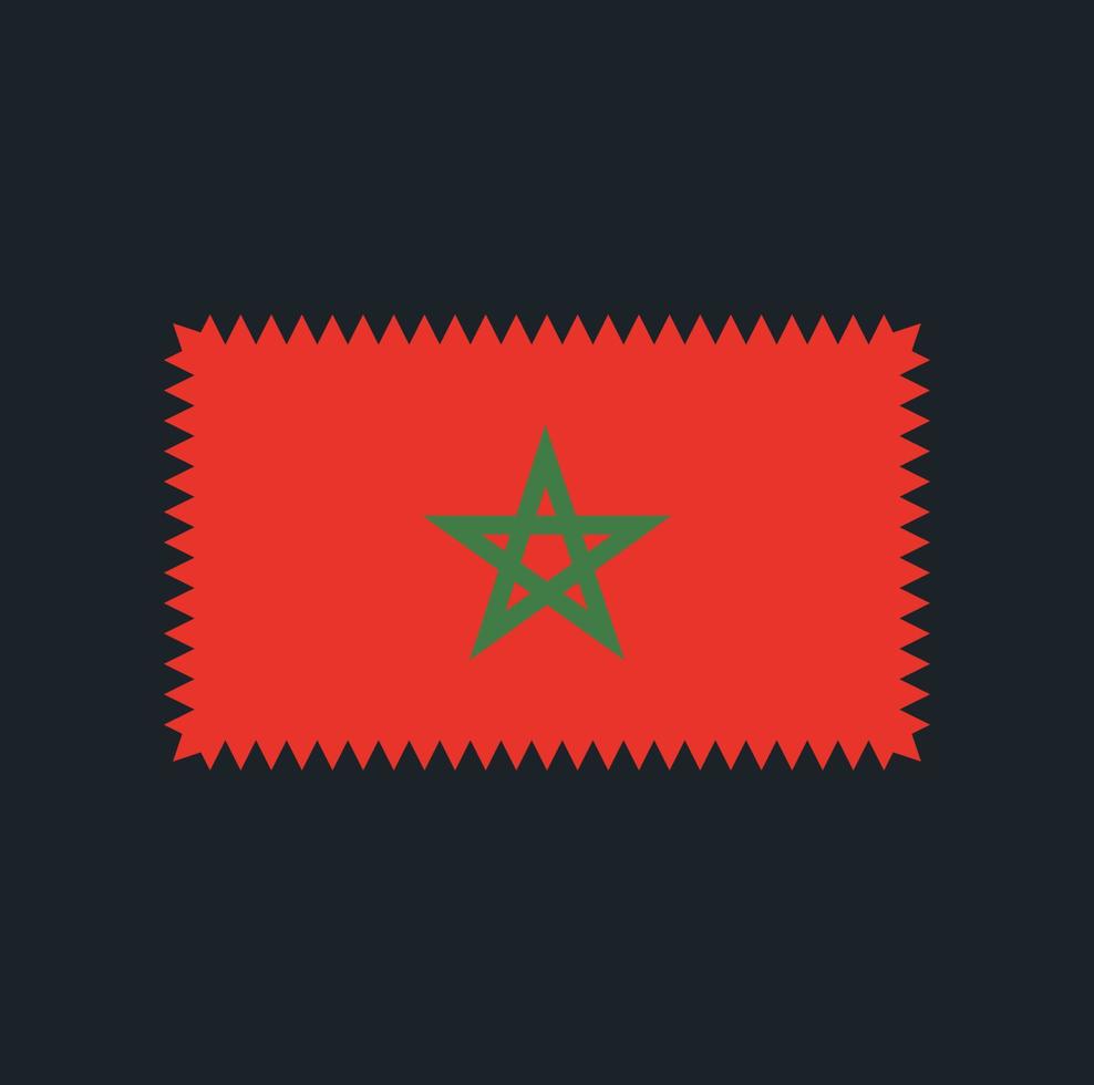 Morocco Flag Vector Design. National Flag