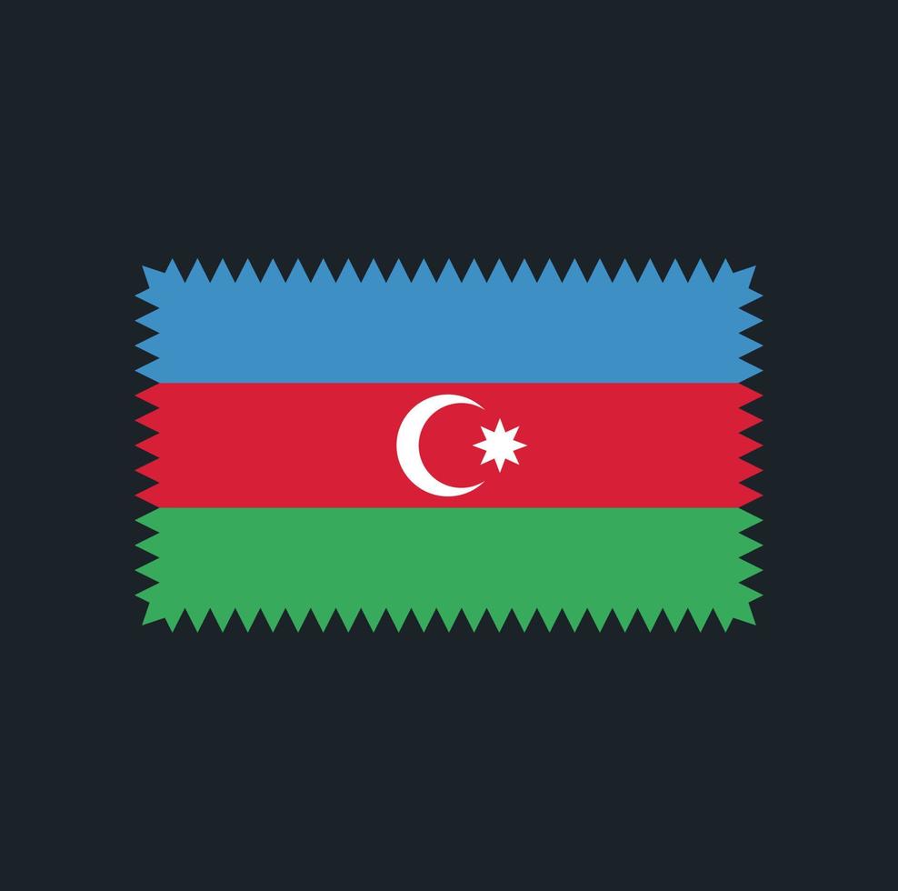 Azerbaijan Flag Vector Design. National Flag