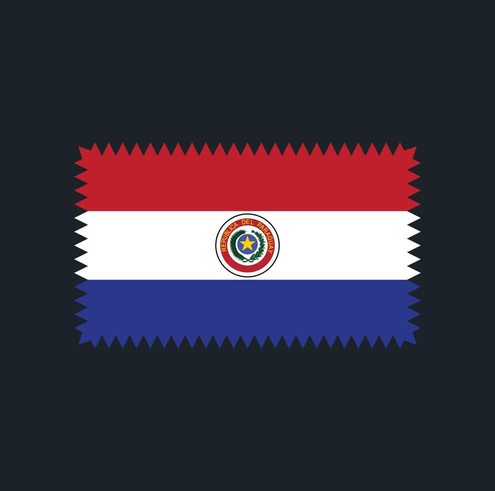 Paraguay Flag Vector Design. National Flag