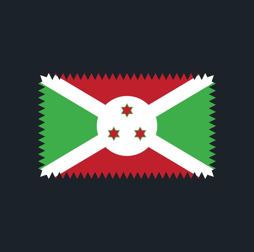 Burundi Flag Vector Design. National Flag