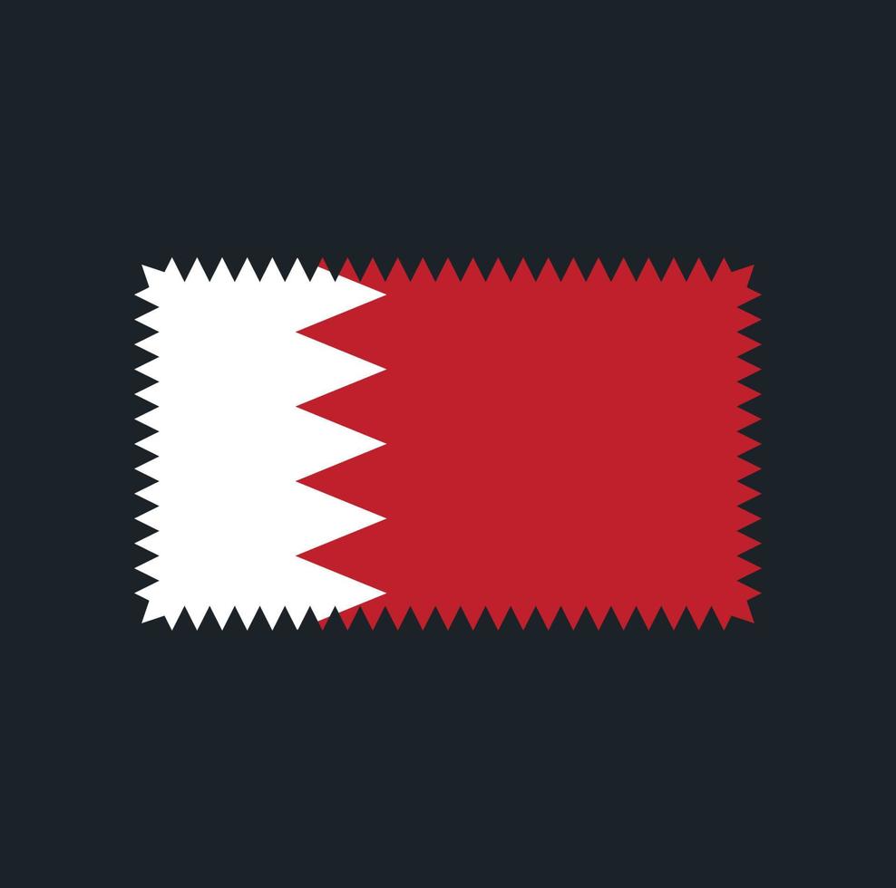 Bahrain Flag Vector Design. National Flag