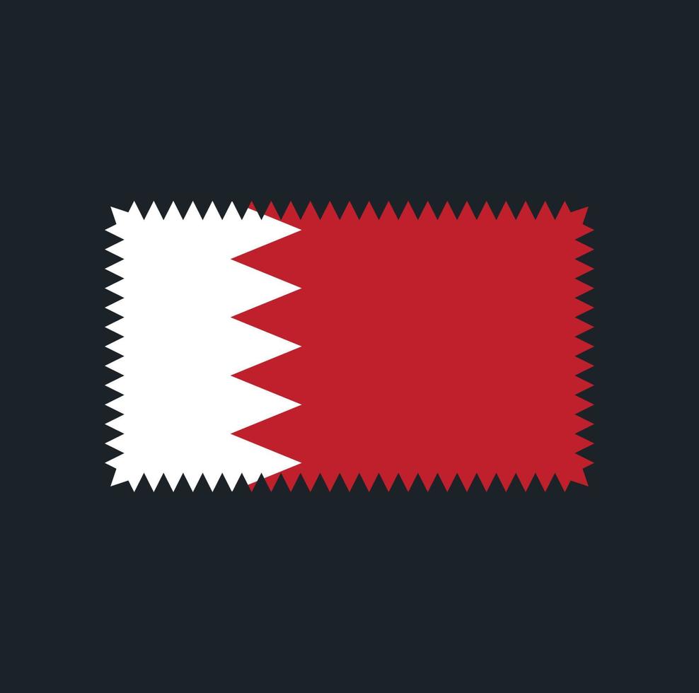 Bahrain Flag Vector Design. National Flag