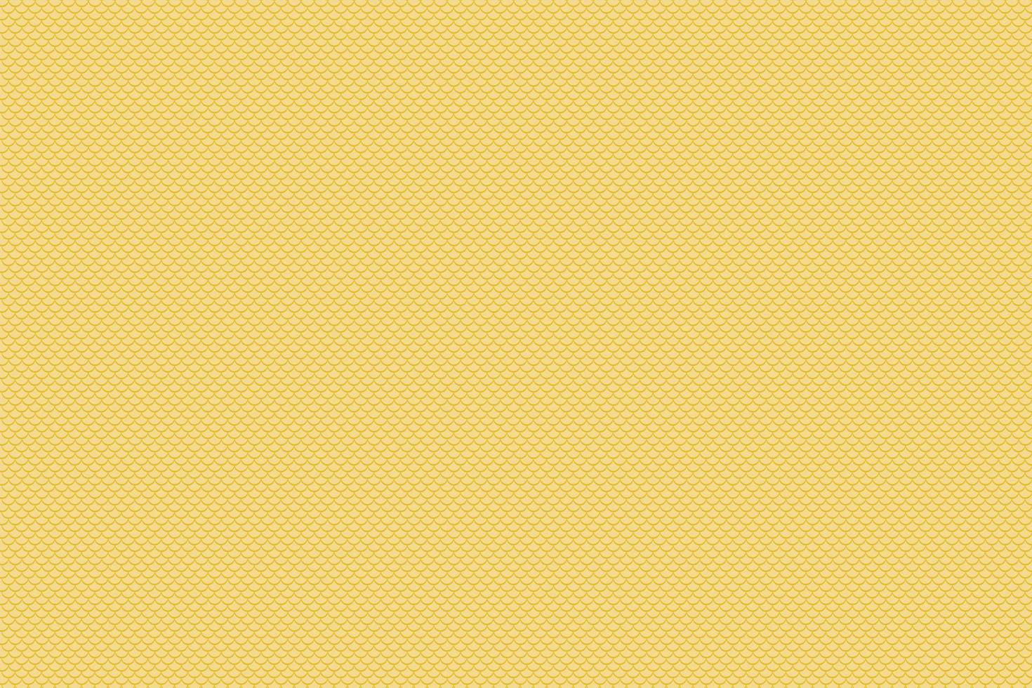 Gold fish scales seamless pattern, japanese style, Abstract gold background vector
