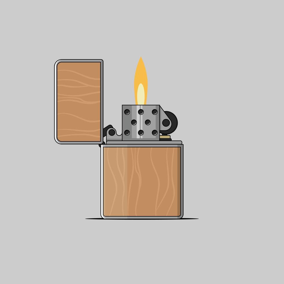 Vector of lighter flat design