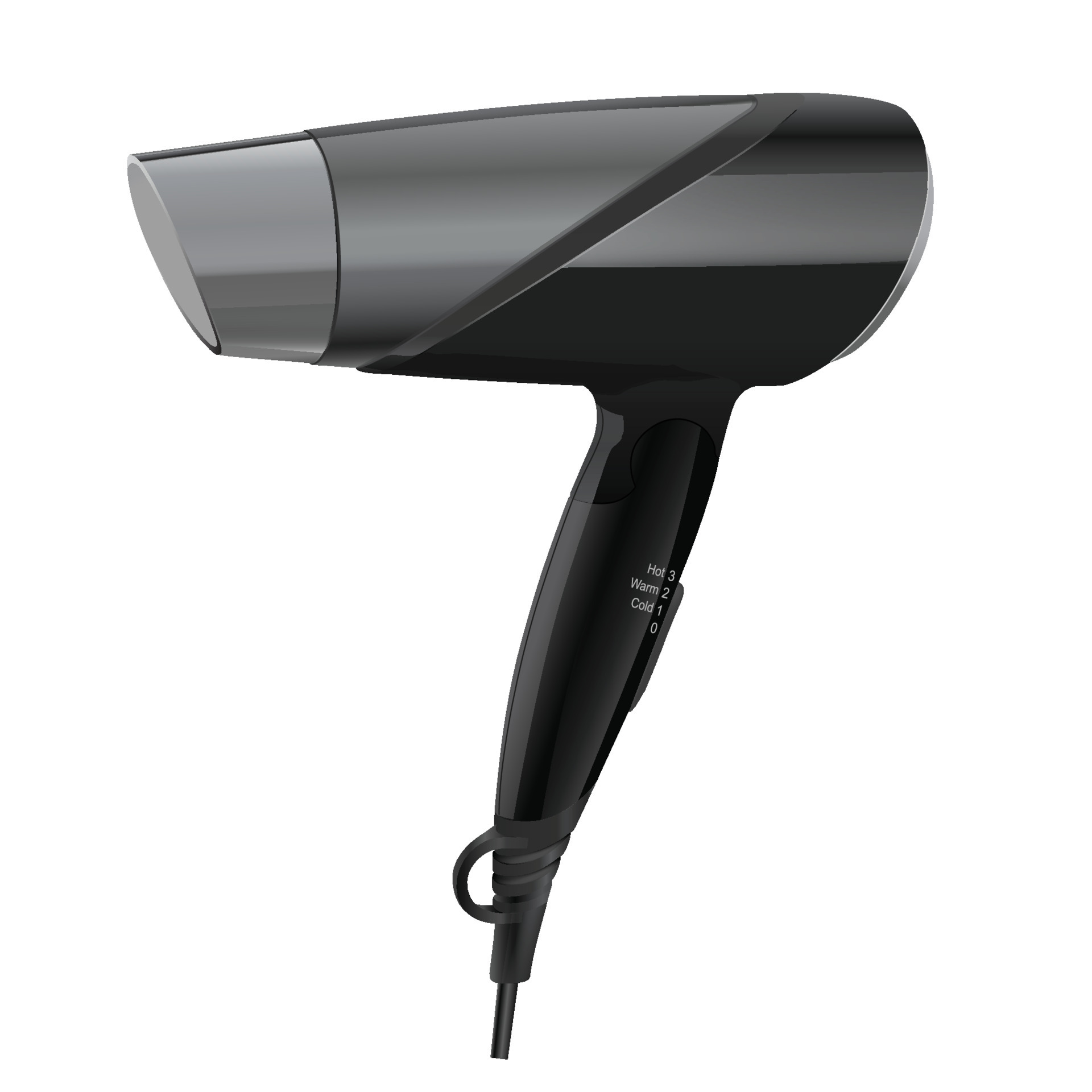 Modern black hair dryer isolated on white background 6997255 Vector Art at Vecteezy Modern black hair dryer isolated on white background 6997255 Vector Art at Vecteezy