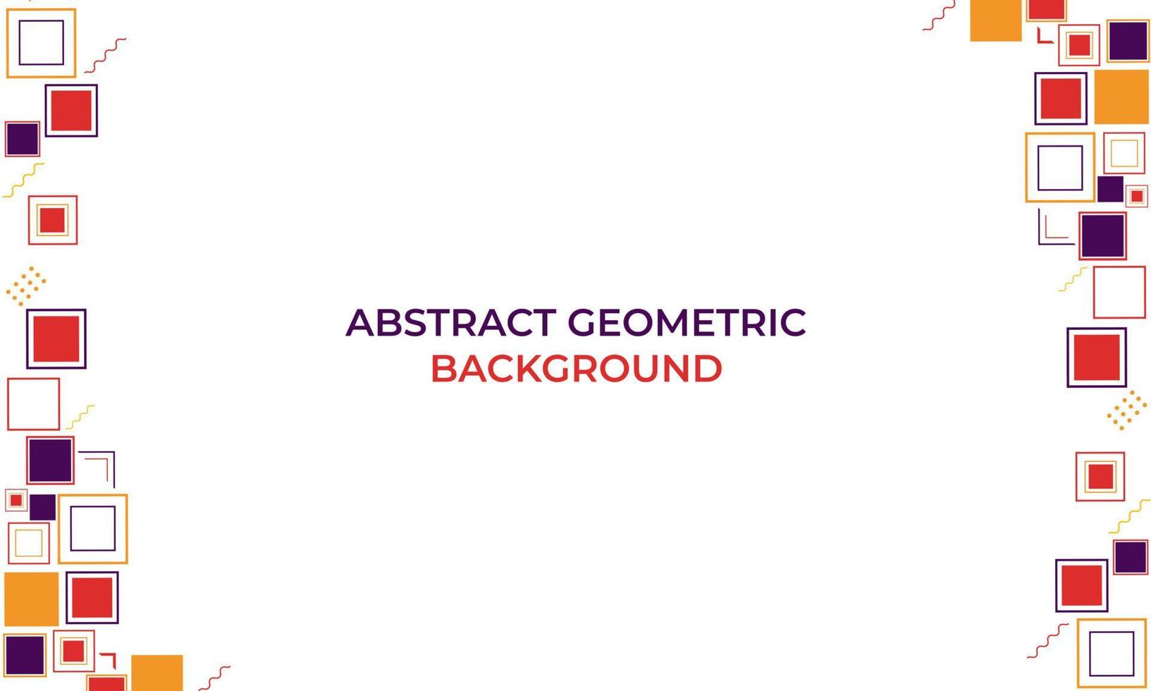colorful abstract geometric background vector