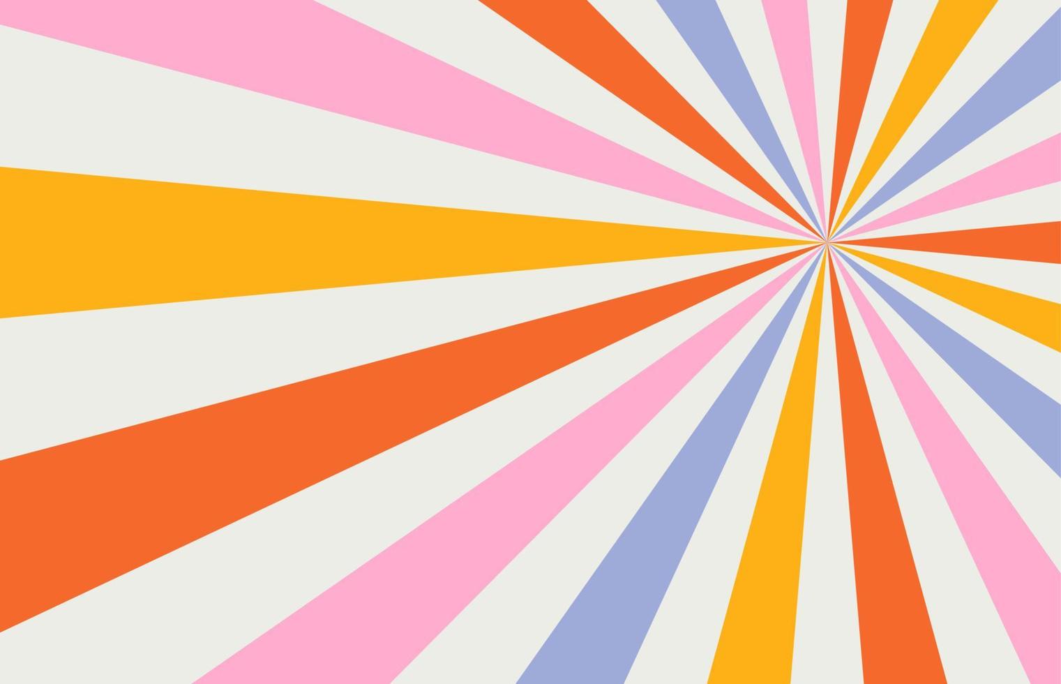 acid wave rainbow line backgrounds in 1970s 1960s hippie style. carnival wallpaper patterns retro vintage 70s 60s groove. psychedelic poster background collection. vector design illustration