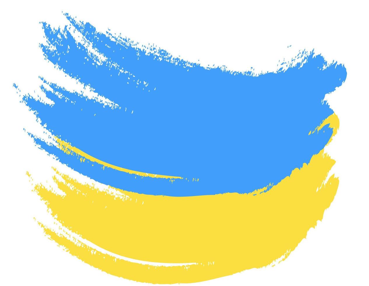 Ukraine flag texture blue and yellow. vector