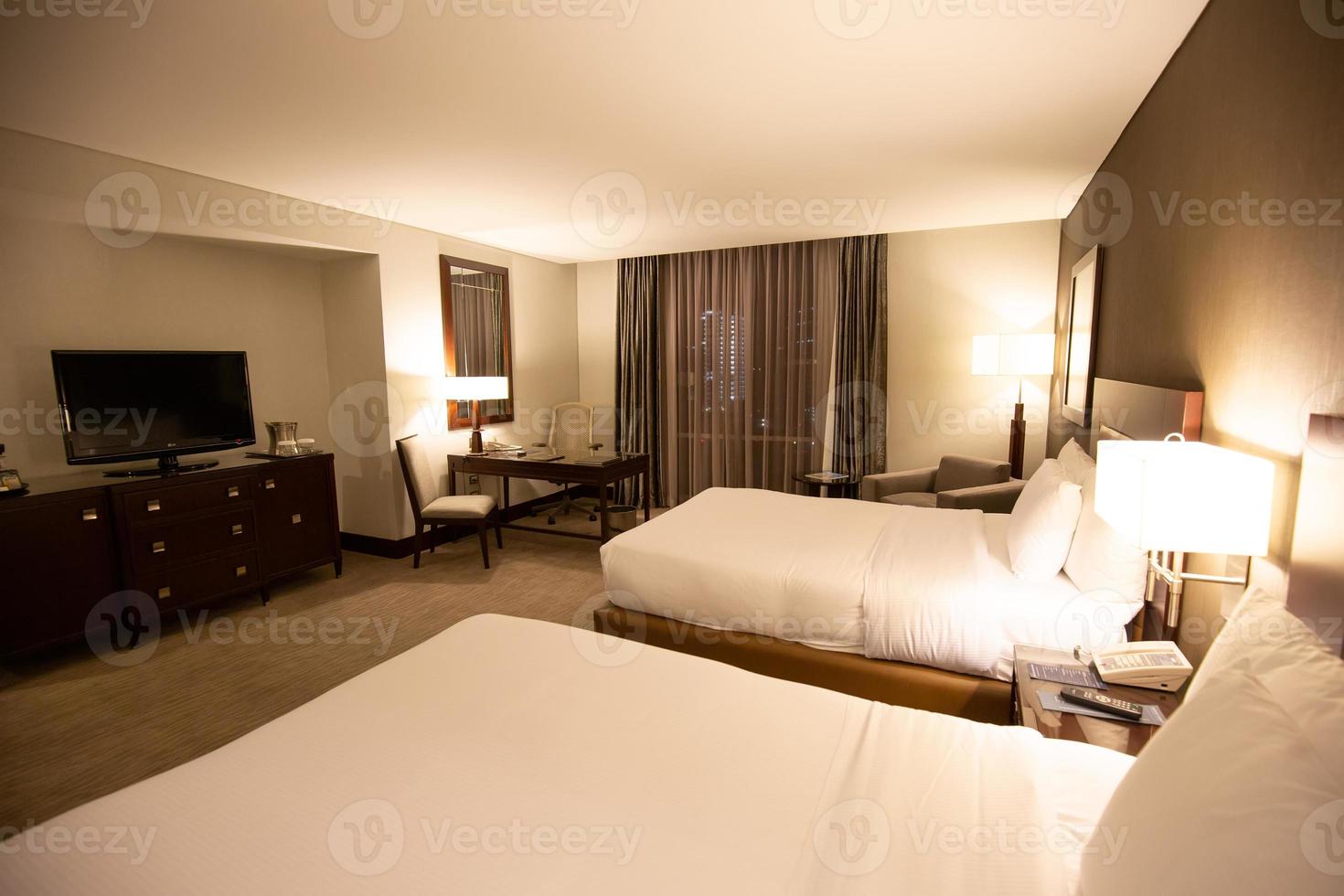 Mexico City, room in a luxury business hotel photo