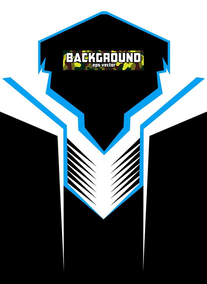 fondo de tela de jersey de impresión de sublimación de equipo deportivo vector