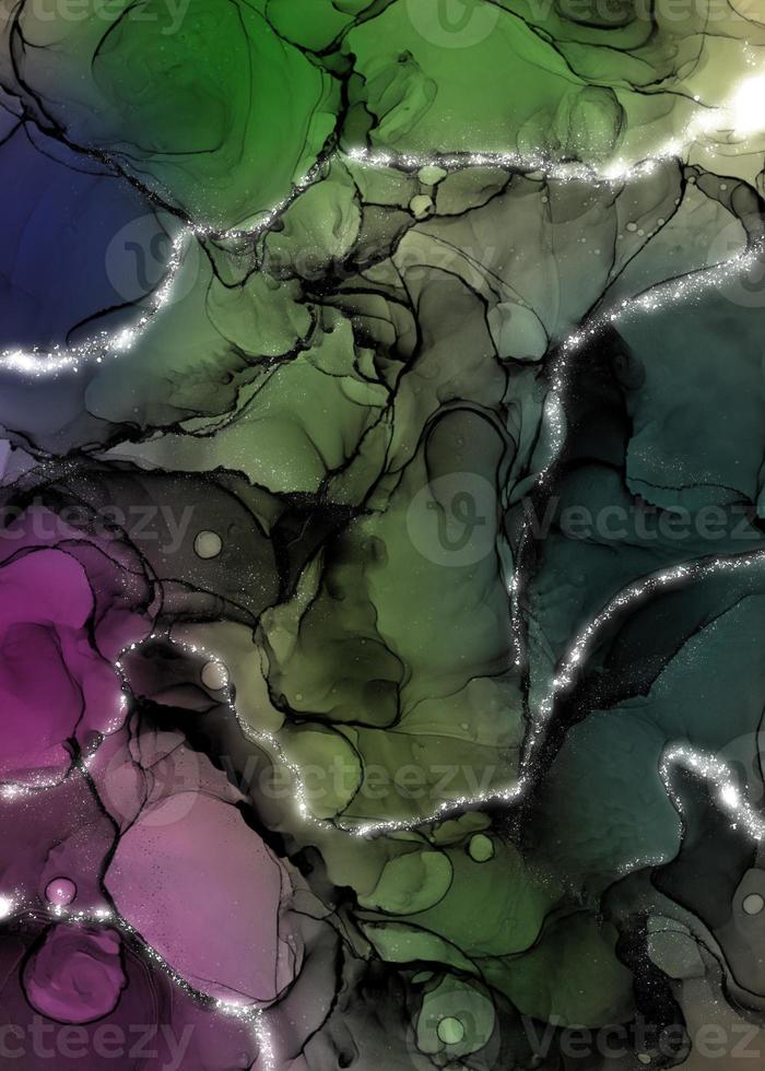 Luxury beautiful alcohol ink texture for wallpaper photo