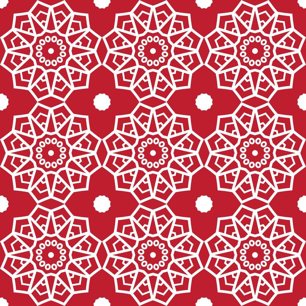 Ethnic decorative seamless pattern design vector