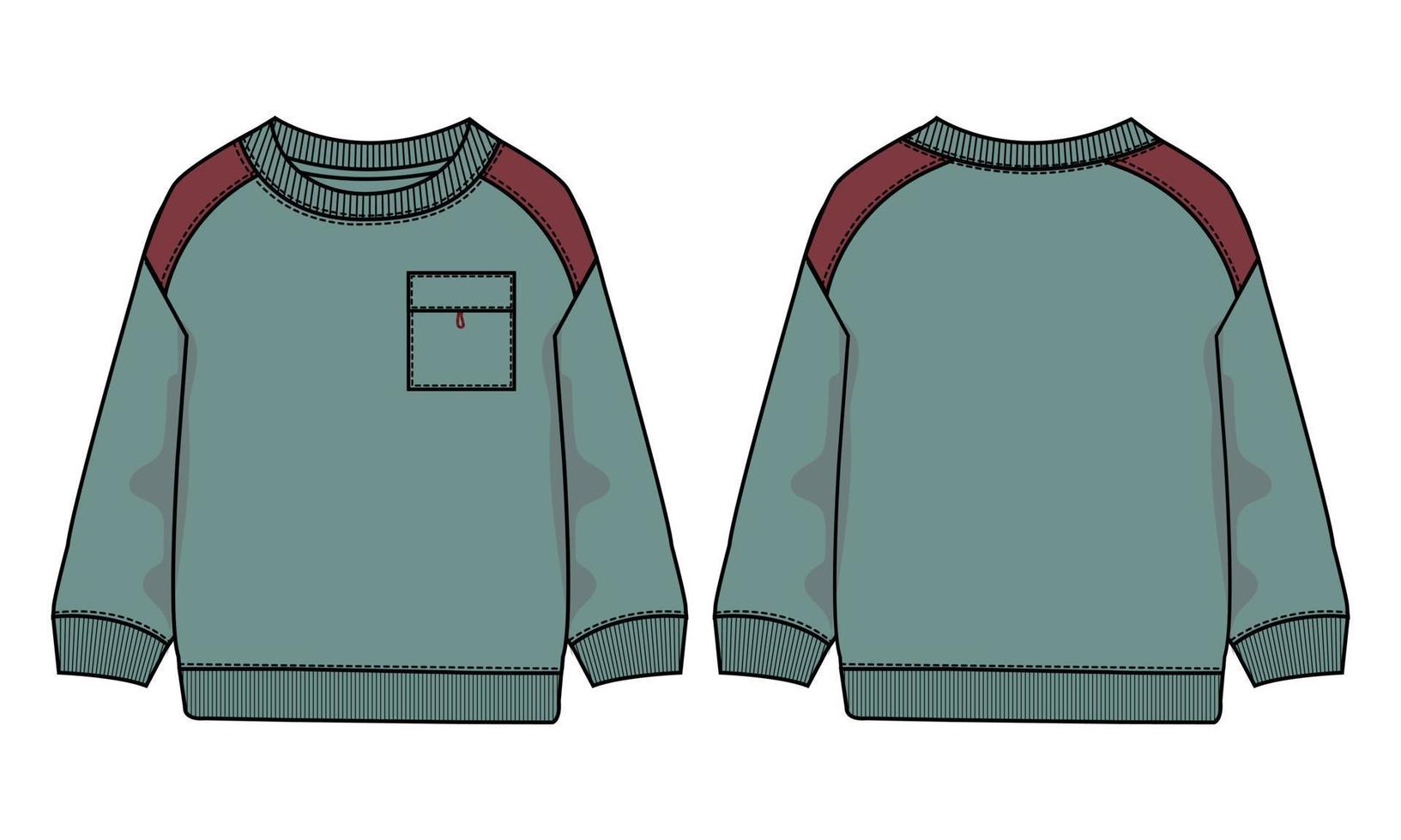 Sweater flat sketch deals