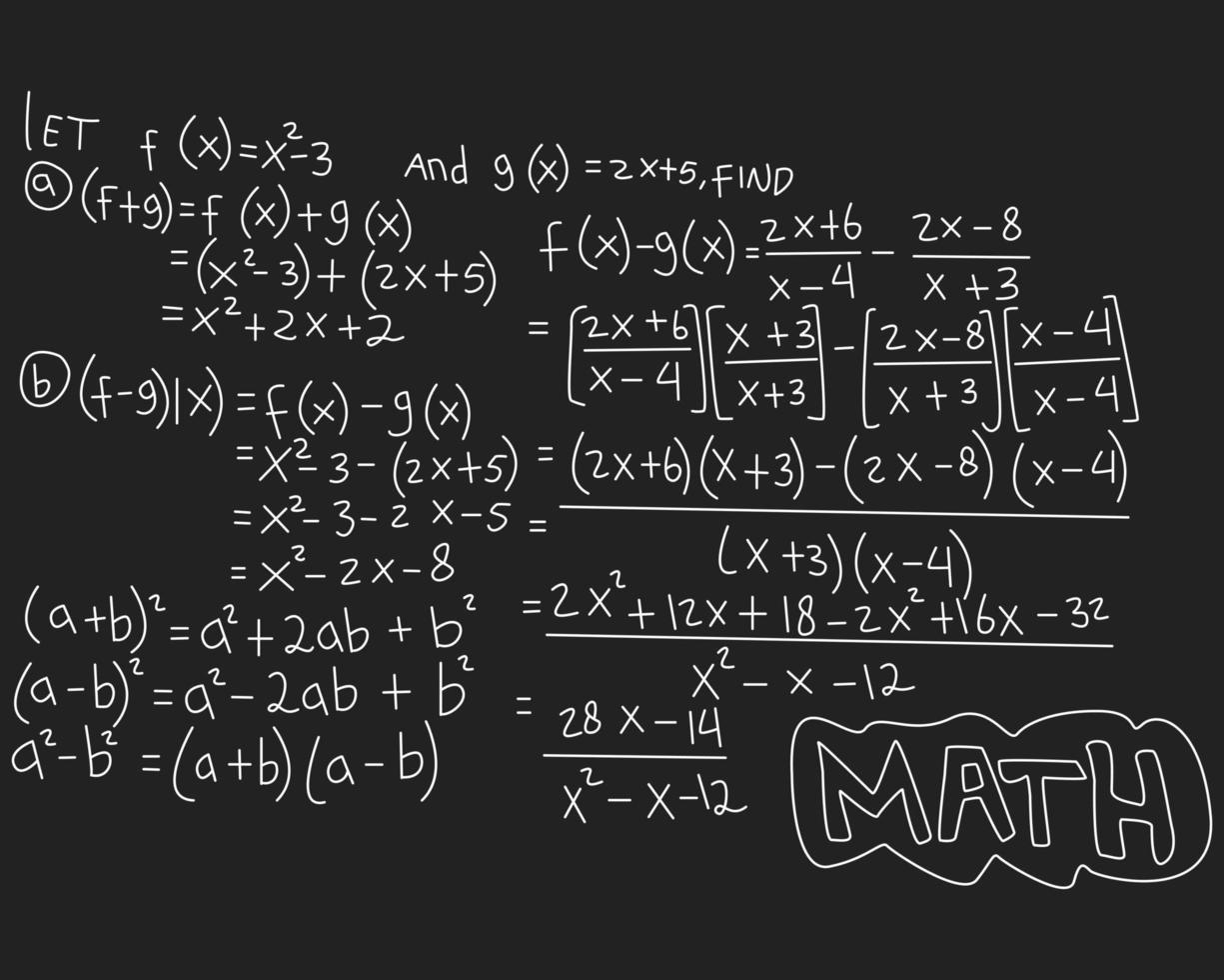 ilustración realista del fondo de la pizarra de matemáticas vector