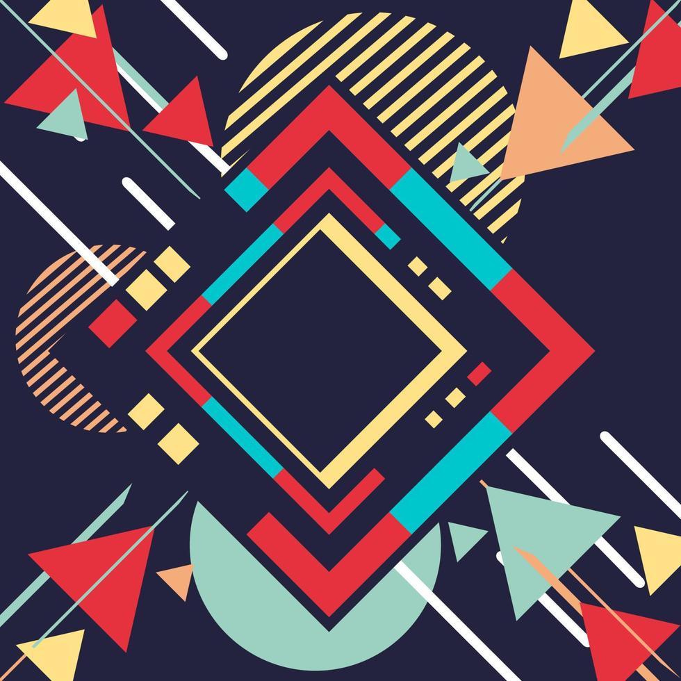 Vintage abstract background vector