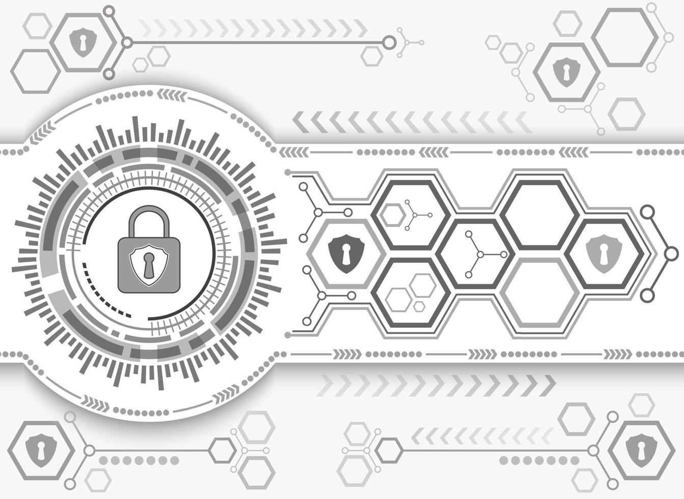 Abstract Technology Background vector