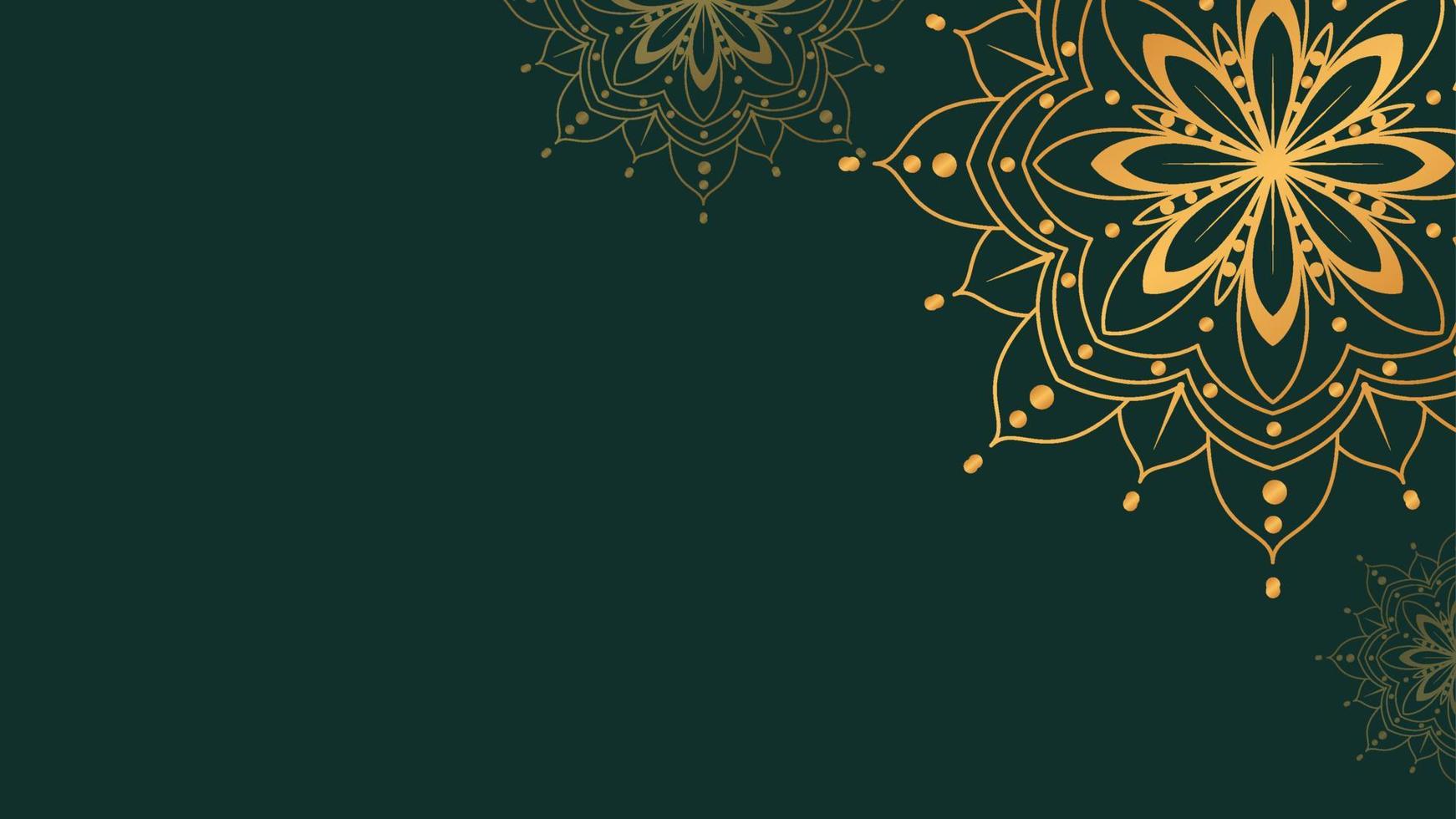 the mandala vector digital art background