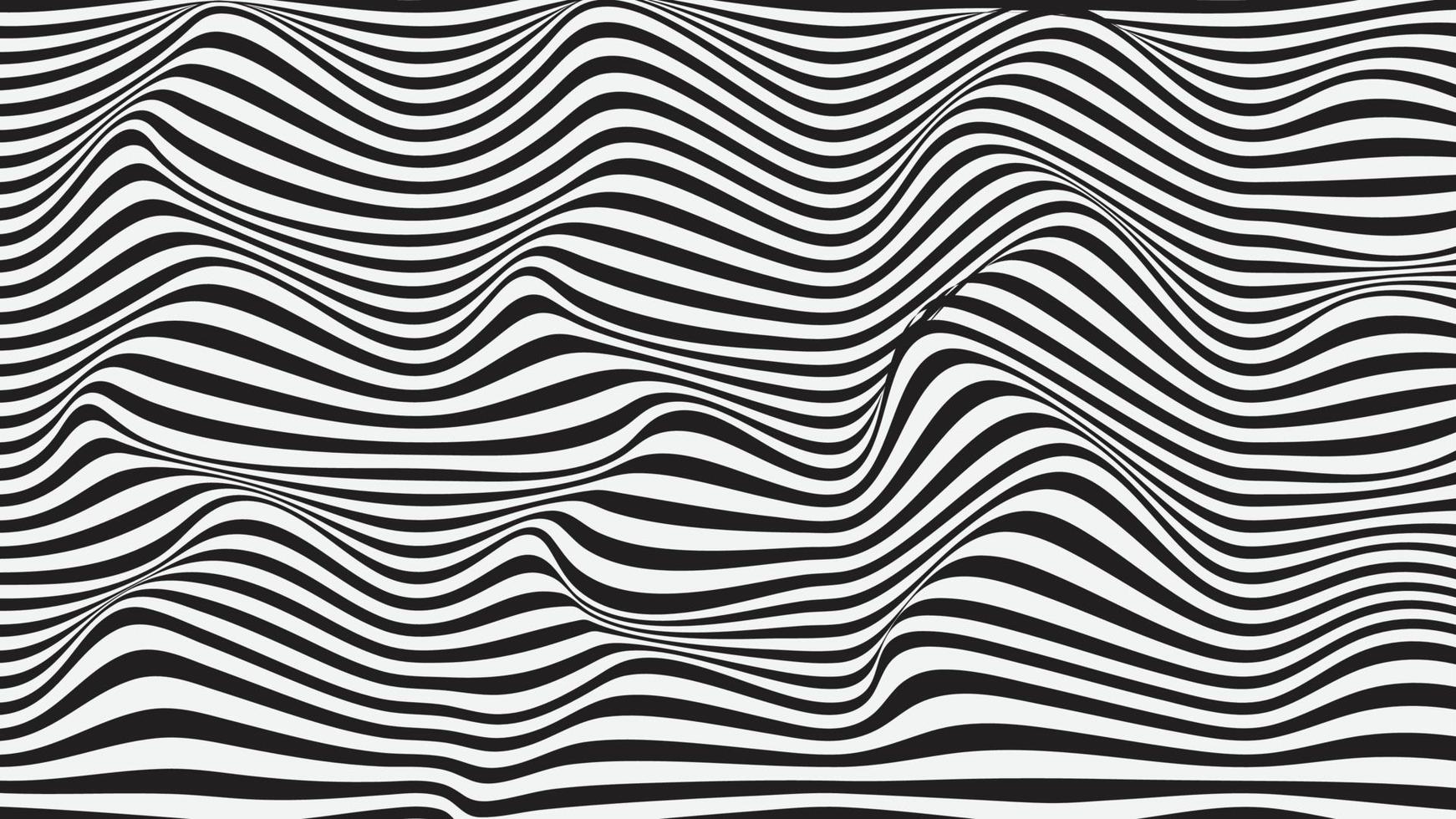 wavy line background vector