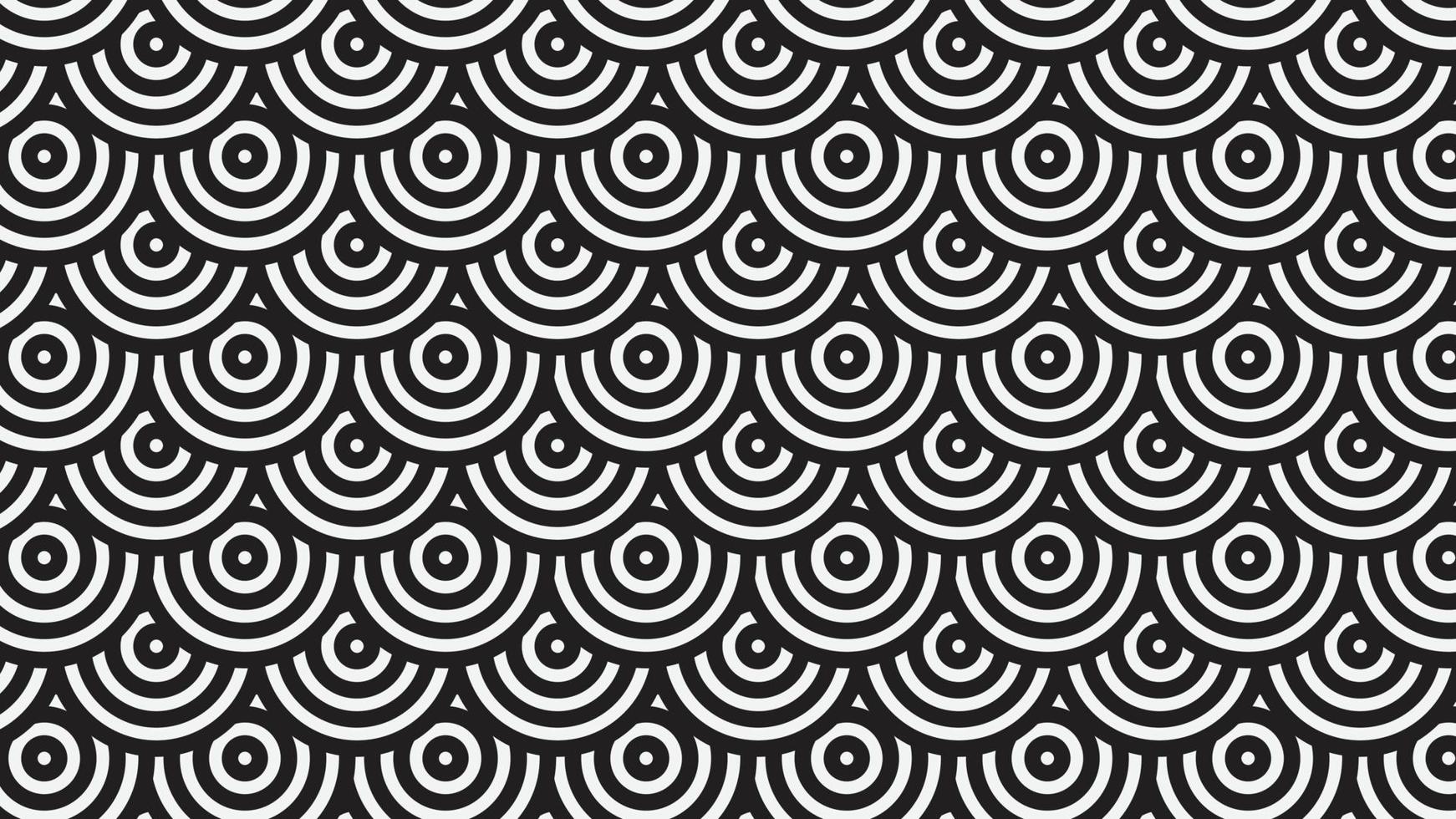 circle shape striped background flowing down vector