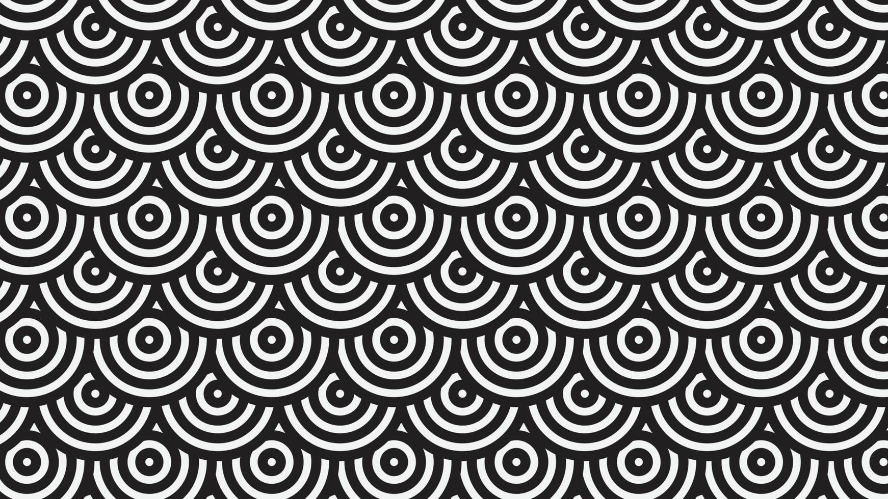 circle shape striped background flowing down vector