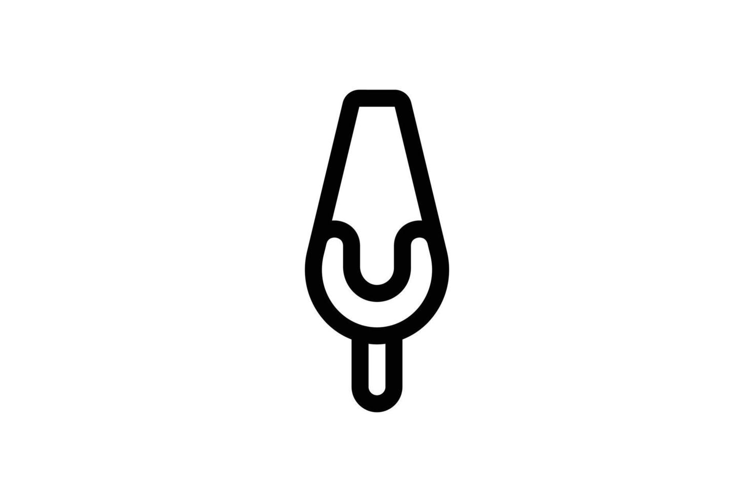 Spoon Flour Icon Kitchen Line Style Free vector