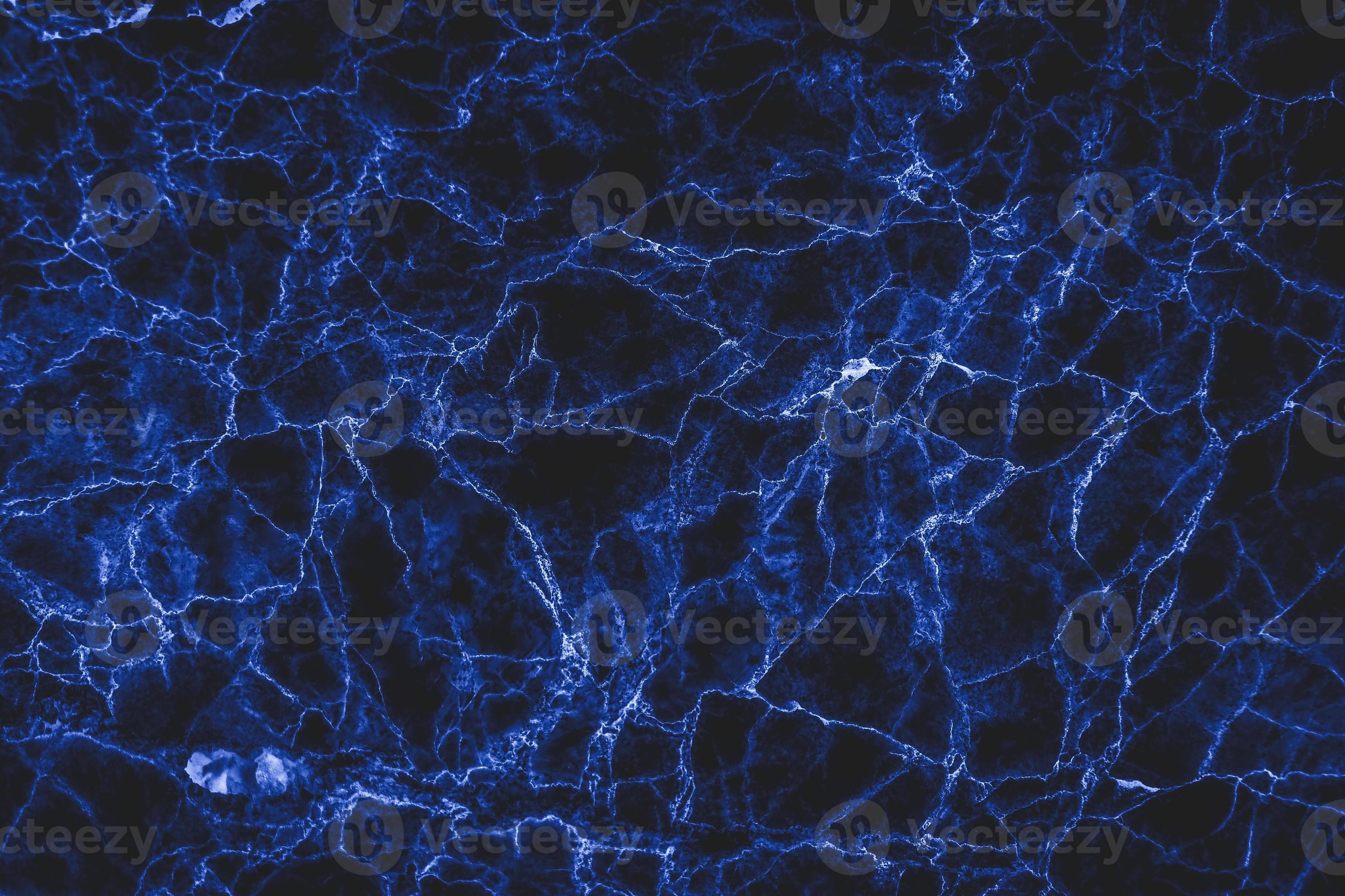 Black and blue marble texture for background or tiles floor decorative