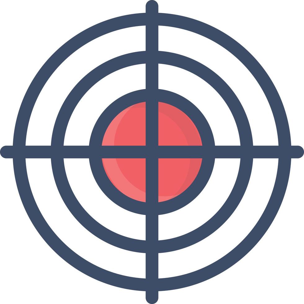 target vector illustration on a background.Premium quality symbols. vector icons for concept and graphic design.