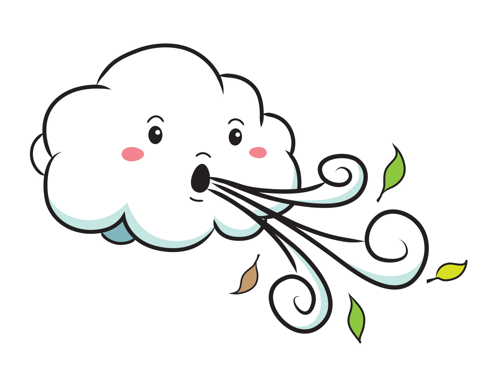 breezy weather clipart dressing