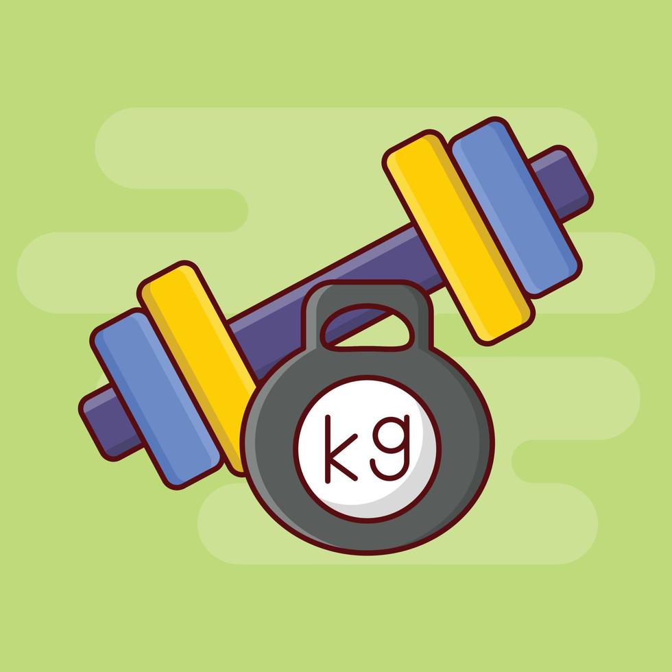 dumbbell kg vector illustration on a background.Premium quality symbols. vector icons for concept and graphic design.
