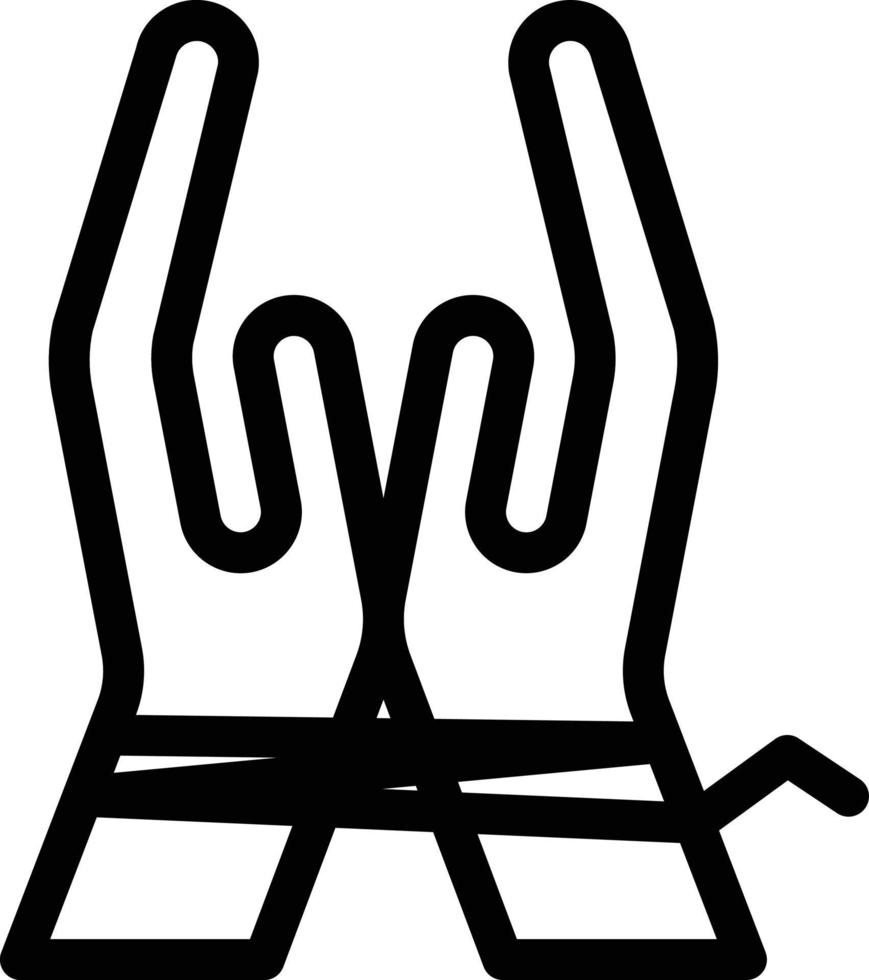 arrest vector illustration on a background.Premium quality symbols. vector icons for concept and graphic design.