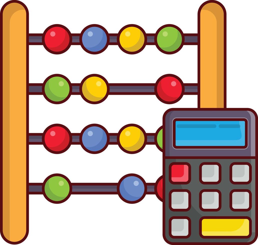 abacus calculation vector illustration on a background.Premium quality symbols. vector icons for concept and graphic design.