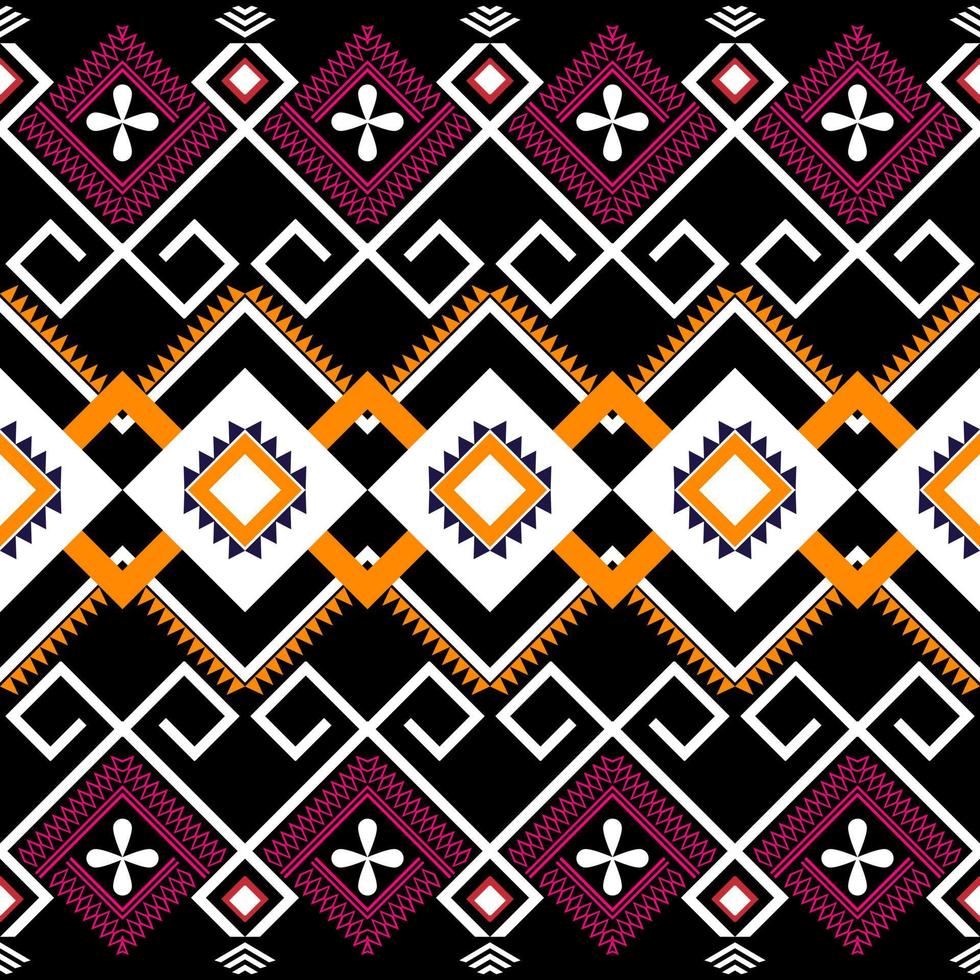 Native geometric pattern Designed for fabrics, backgrounds, tiles and more vector