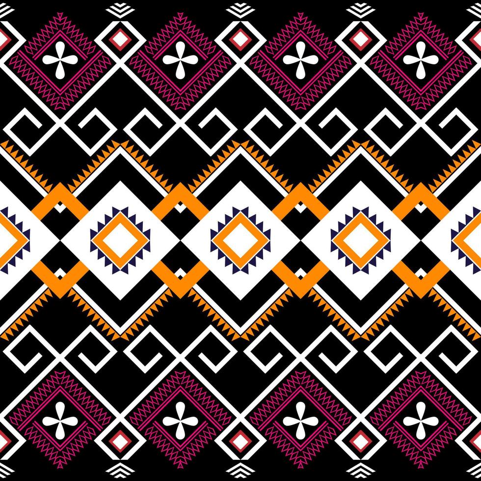 Native geometric pattern Designed for fabrics, backgrounds, tiles and more vector