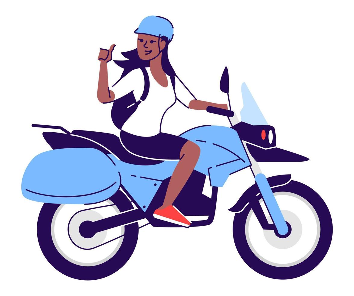 Woman Riding Motorcycle Vector Art, Icons, and Graphics for Free Download