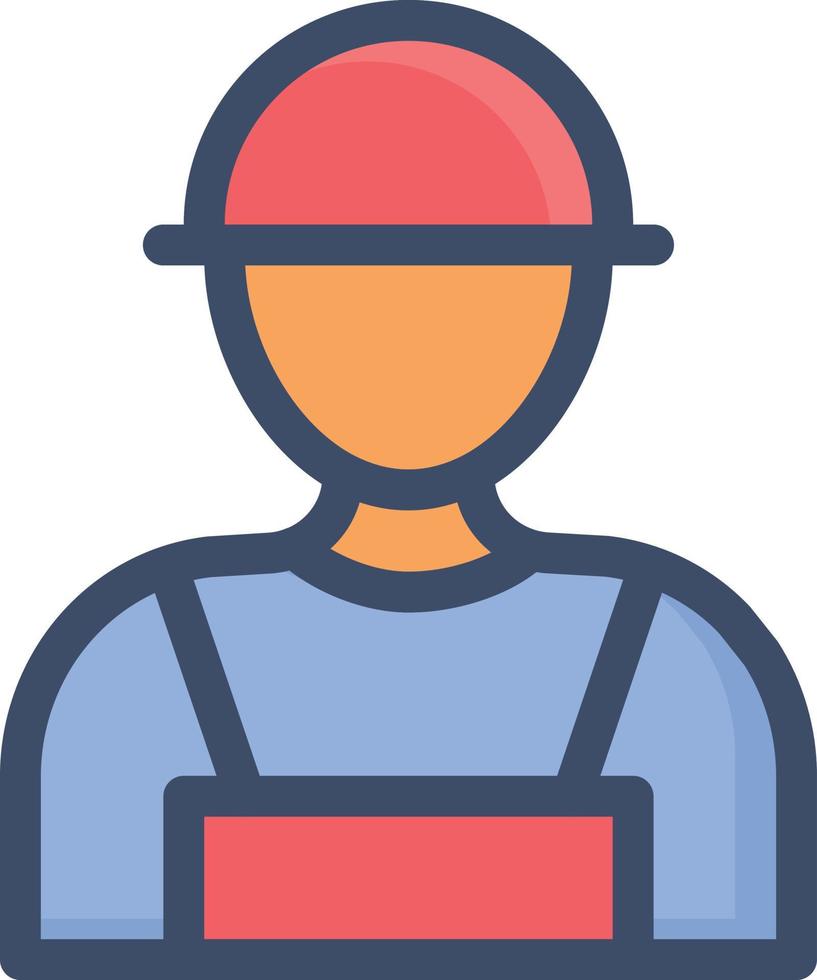 worker vector illustration on a background.Premium quality symbols. vector icons for concept and graphic design.