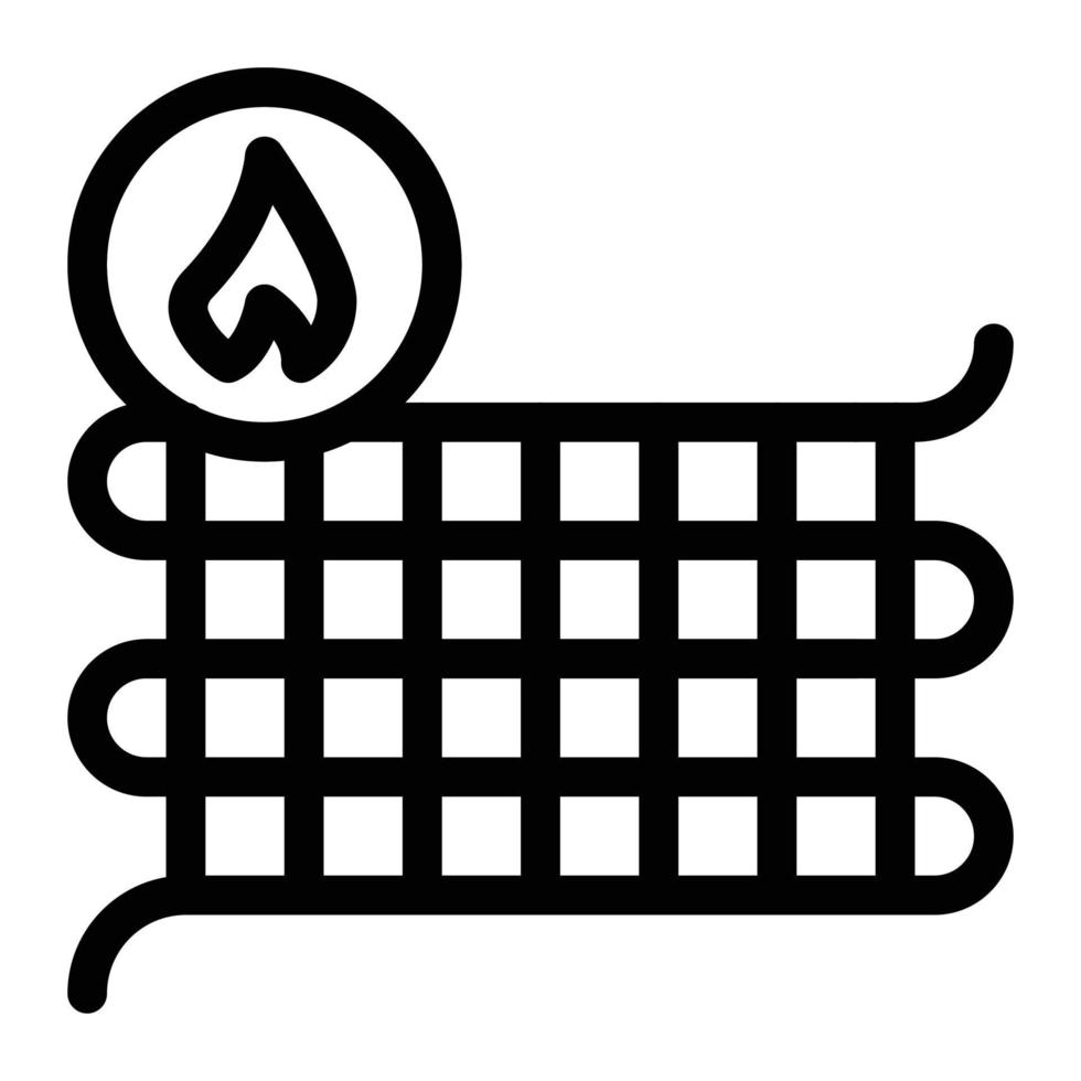 heat vector illustration on a background.Premium quality symbols. vector icons for concept and graphic design.