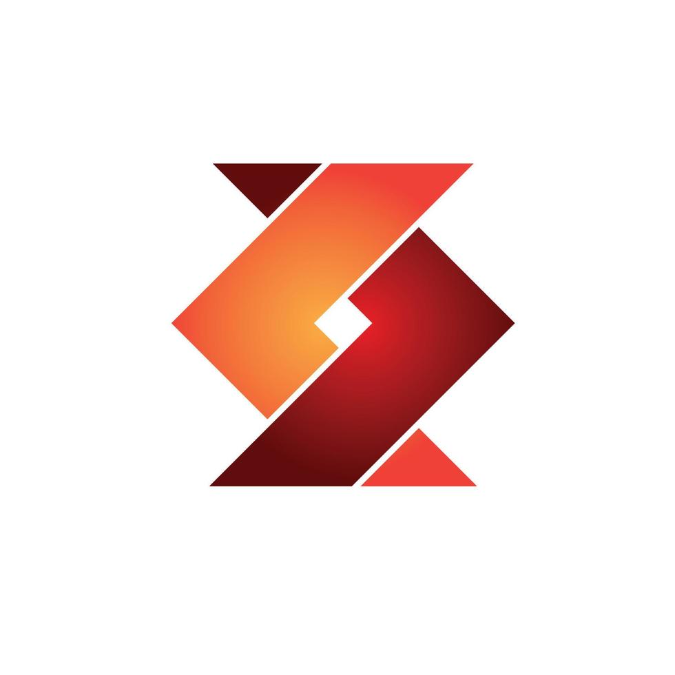 CD logo or arrow left and right  symbol vector