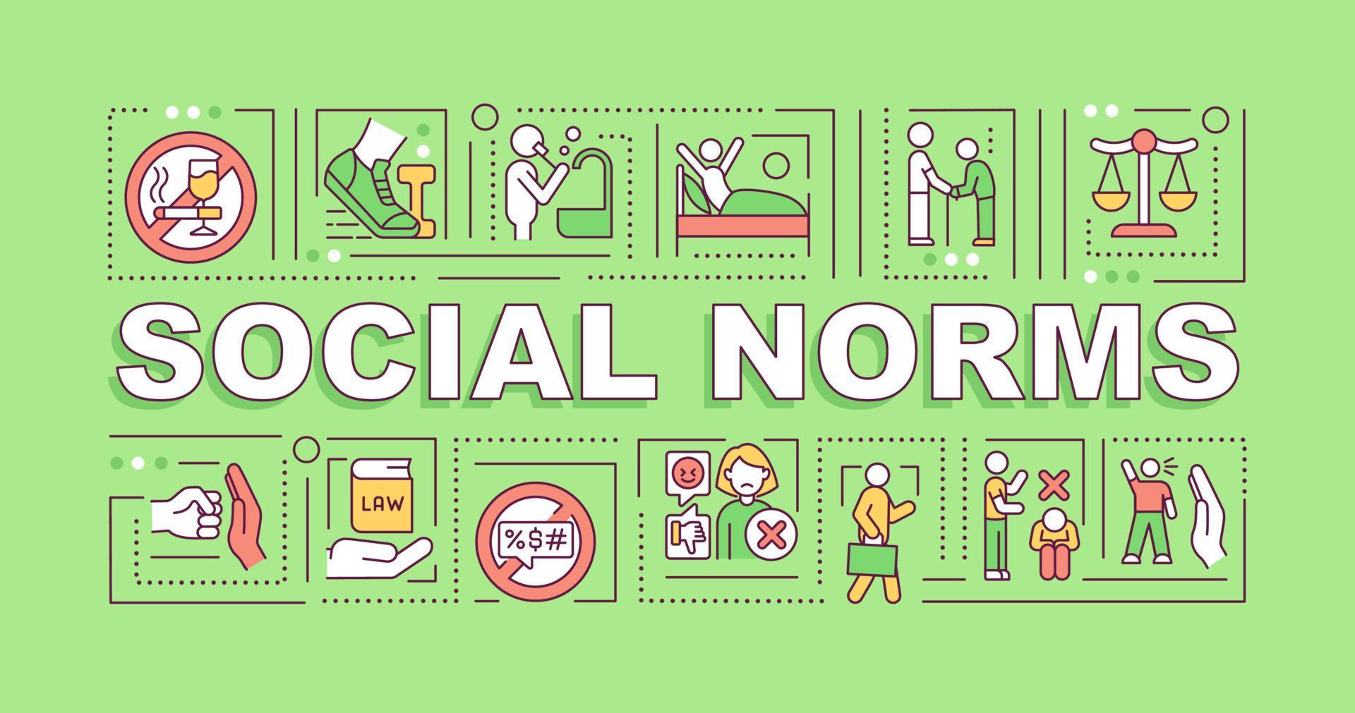 social-norms-word-concepts-banner-community-culture-rules