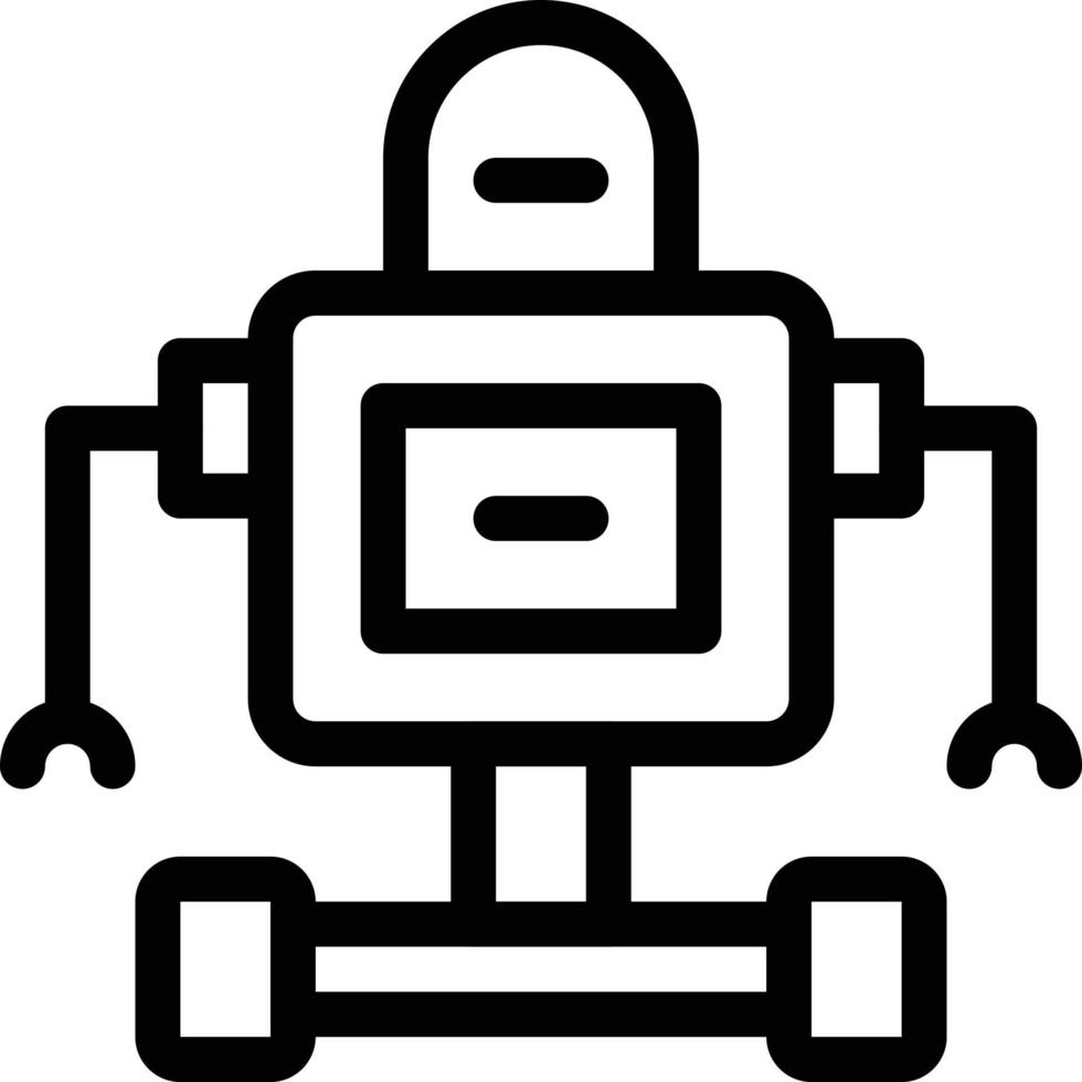 robotics vector illustration on a background.Premium quality symbols. vector icons for concept and graphic design.