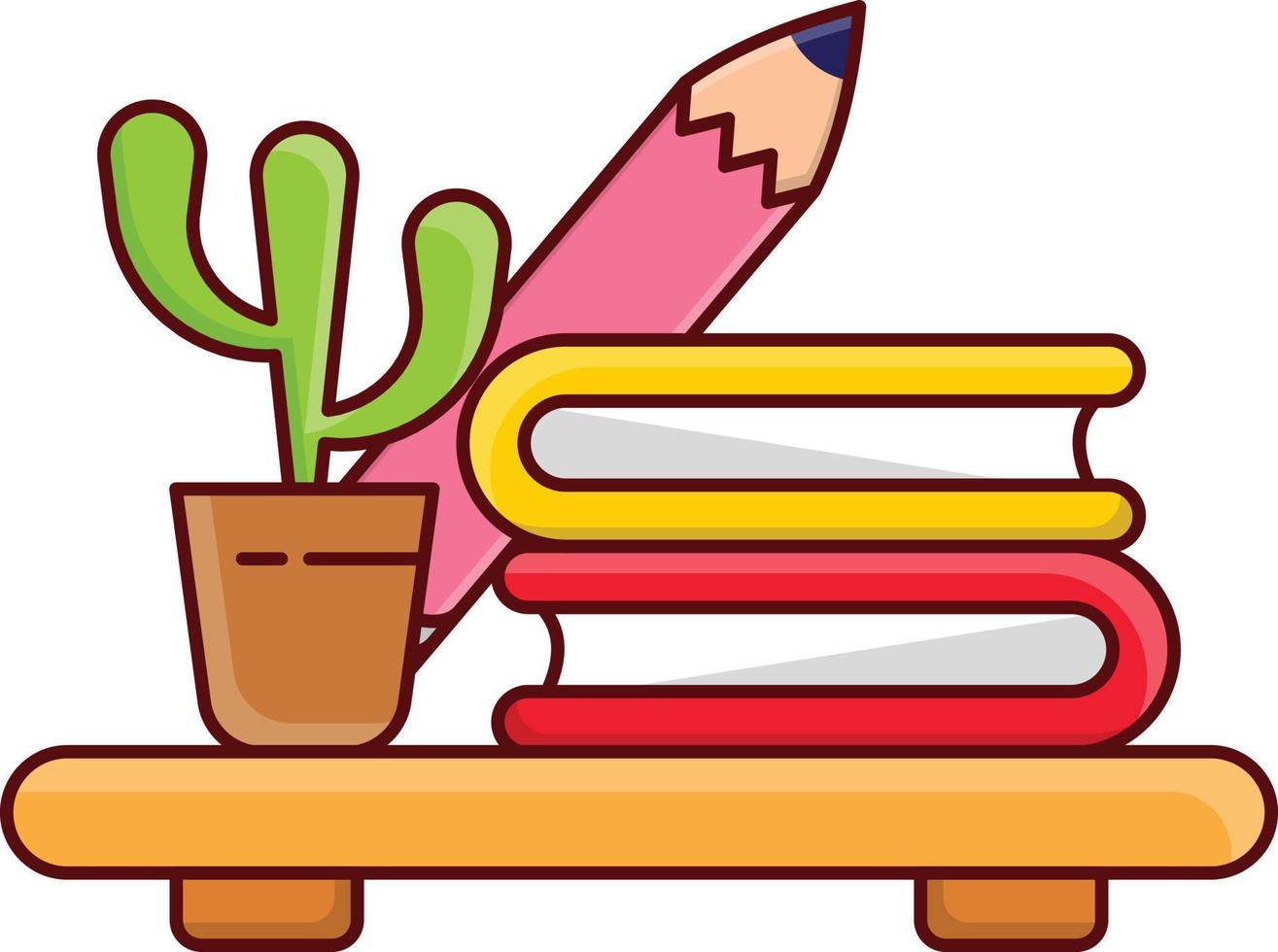 study vector illustration on a background.Premium quality symbols. vector icons for concept and graphic design.