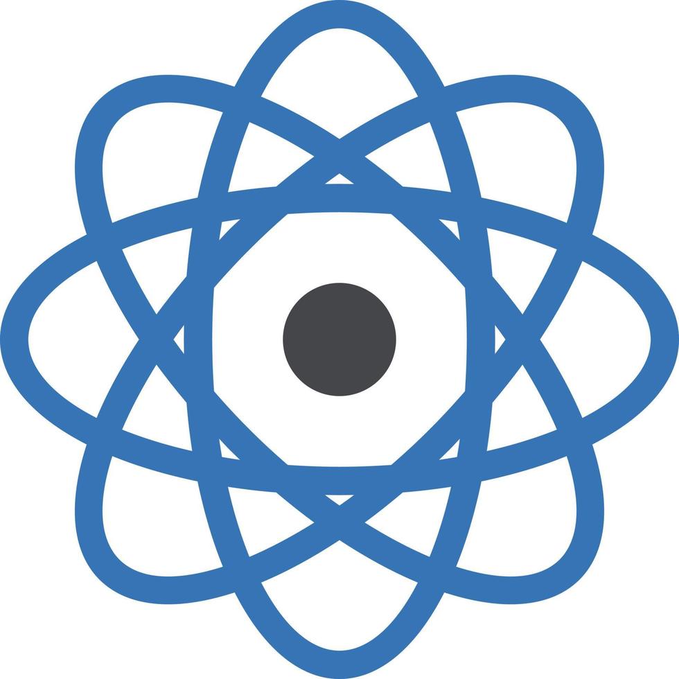 atom vector illustration on a background.Premium quality symbols. vector icons for concept and graphic design.