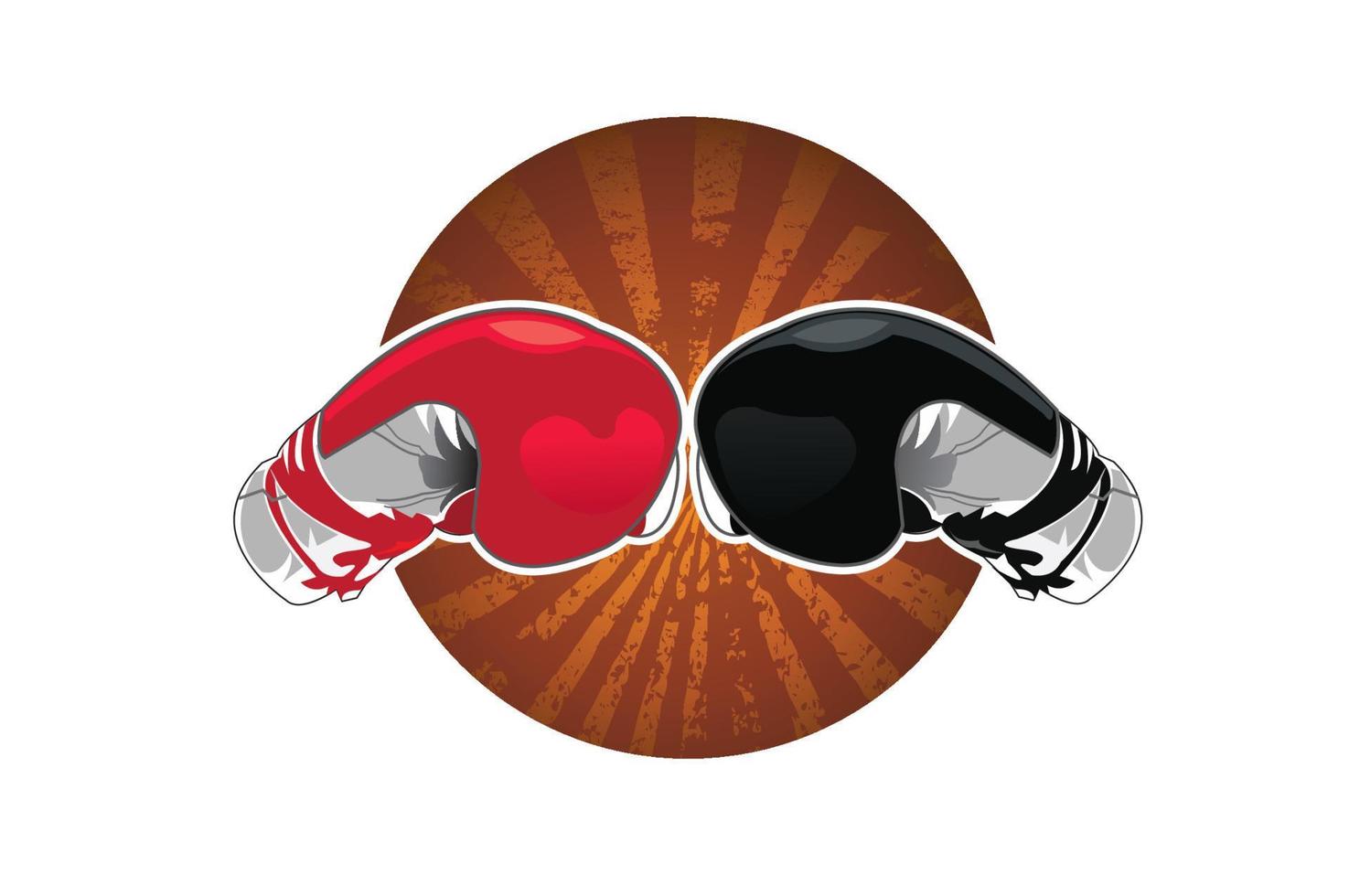 Illustration of Boxing Gloves vector