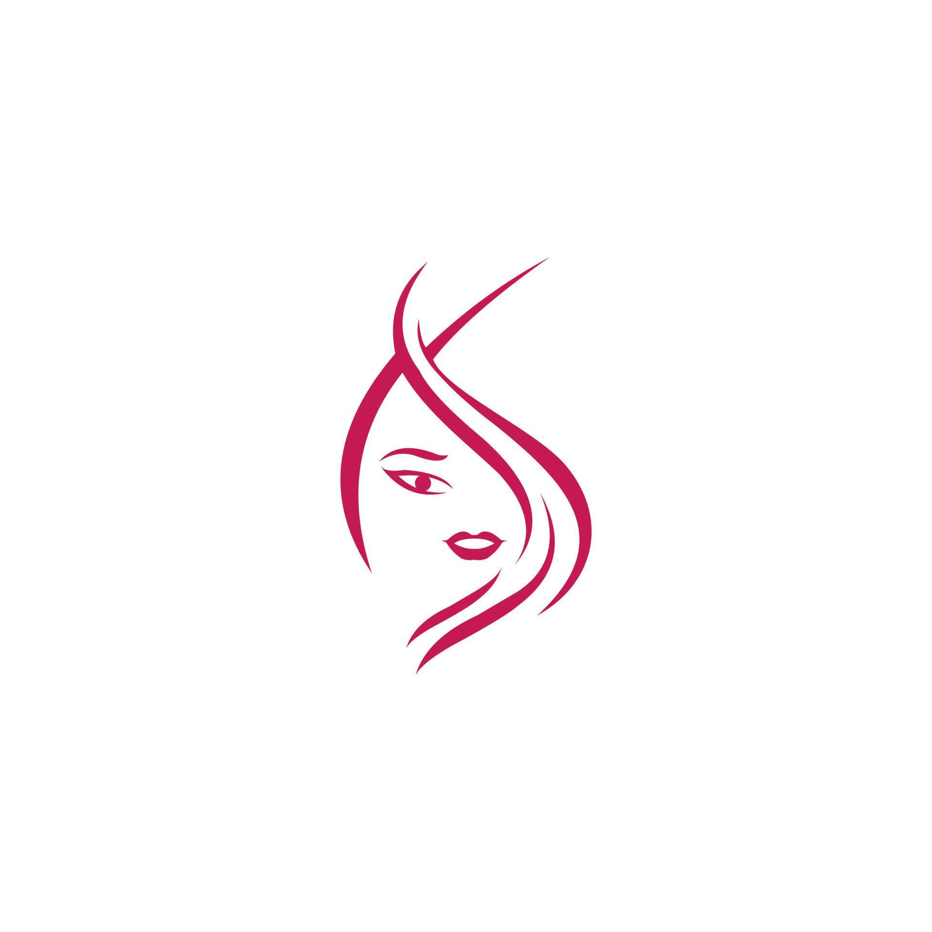 illustratration logo design beauty for woman 7004967 Vector Art at Vecteezy