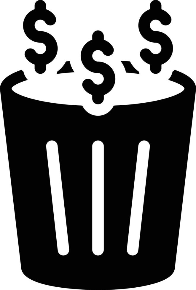 ilustración de vector de dinero en un fondo. símbolos de calidad premium. iconos vectoriales para concepto y diseño gráfico.