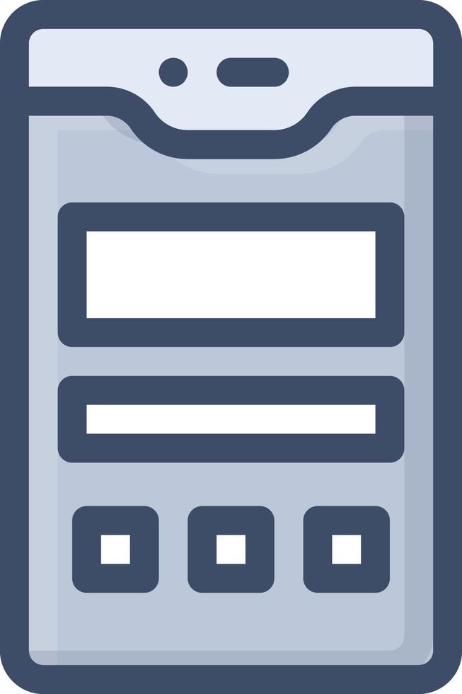 phone vector illustration on a background.Premium quality symbols. vector icons for concept and graphic design.