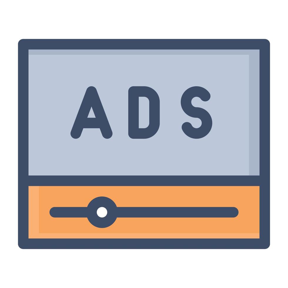 ads vector illustration on a background.Premium quality symbols. vector icons for concept and graphic design.